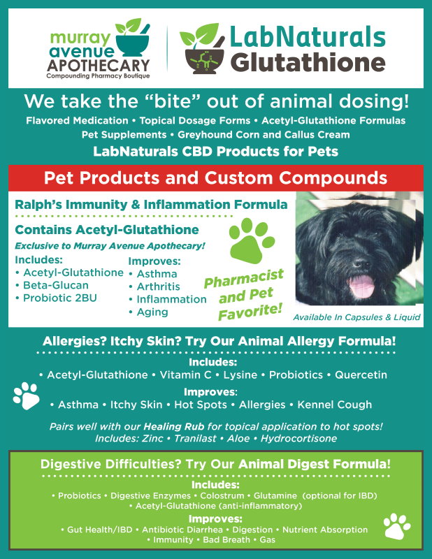 MAA & LabNaturals pet products & custom compounds